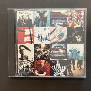 U2 Achtung Baby CD 1991 Osland Records Preowned Out Of Print Rock Pop Bono
